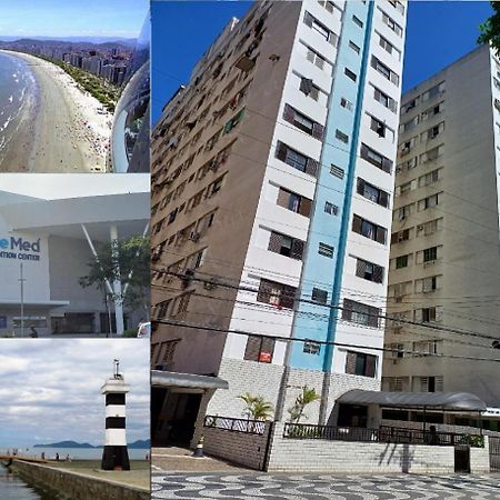 Kitnet Simples Na Ponta Da Praia ,Santos, A Uma Quadra Da Praia, Proximo Ao Aquario Eksteriør bilde