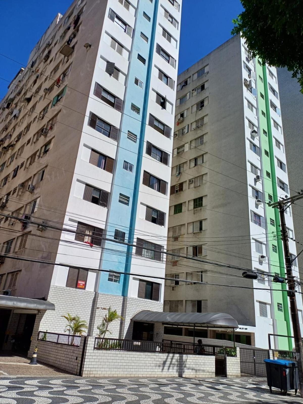 Kitnet Simples Na Ponta Da Praia ,Santos, A Uma Quadra Da Praia, Proximo Ao Aquario Eksteriør bilde